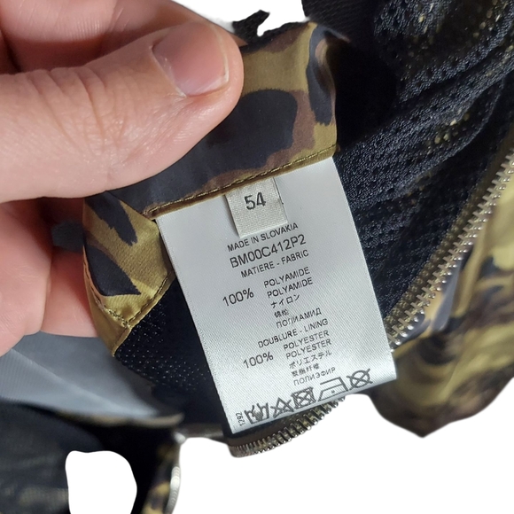 Givenchy | NWT Camo Cheetah Jacket | Khaki | Full Zip | Windbreaker | Rare - Picture 10 of 16